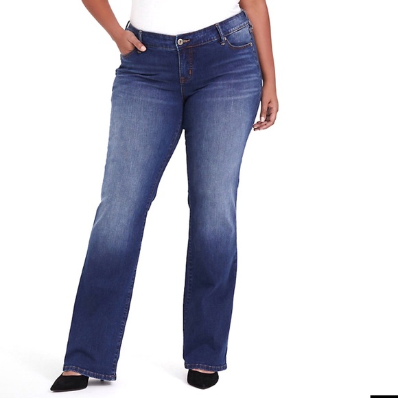 torrid Denim - Torrid NEW relaxed bootcut medium wash jeans
